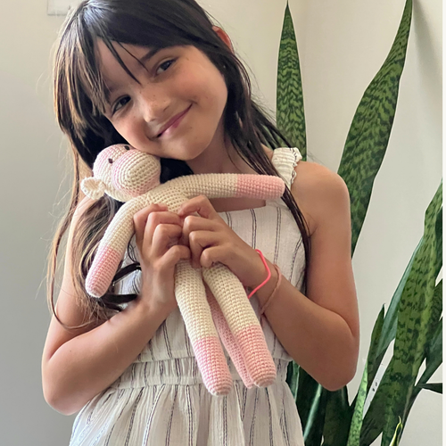 Lily the Hope Monkey Doll (13